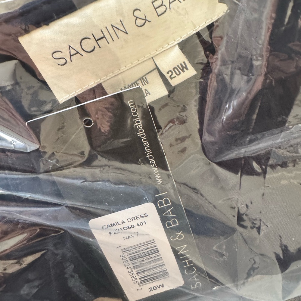 Sachin and Babi Camila Dress Navy or Black Various Sizes NWT - Picture 15 of 15